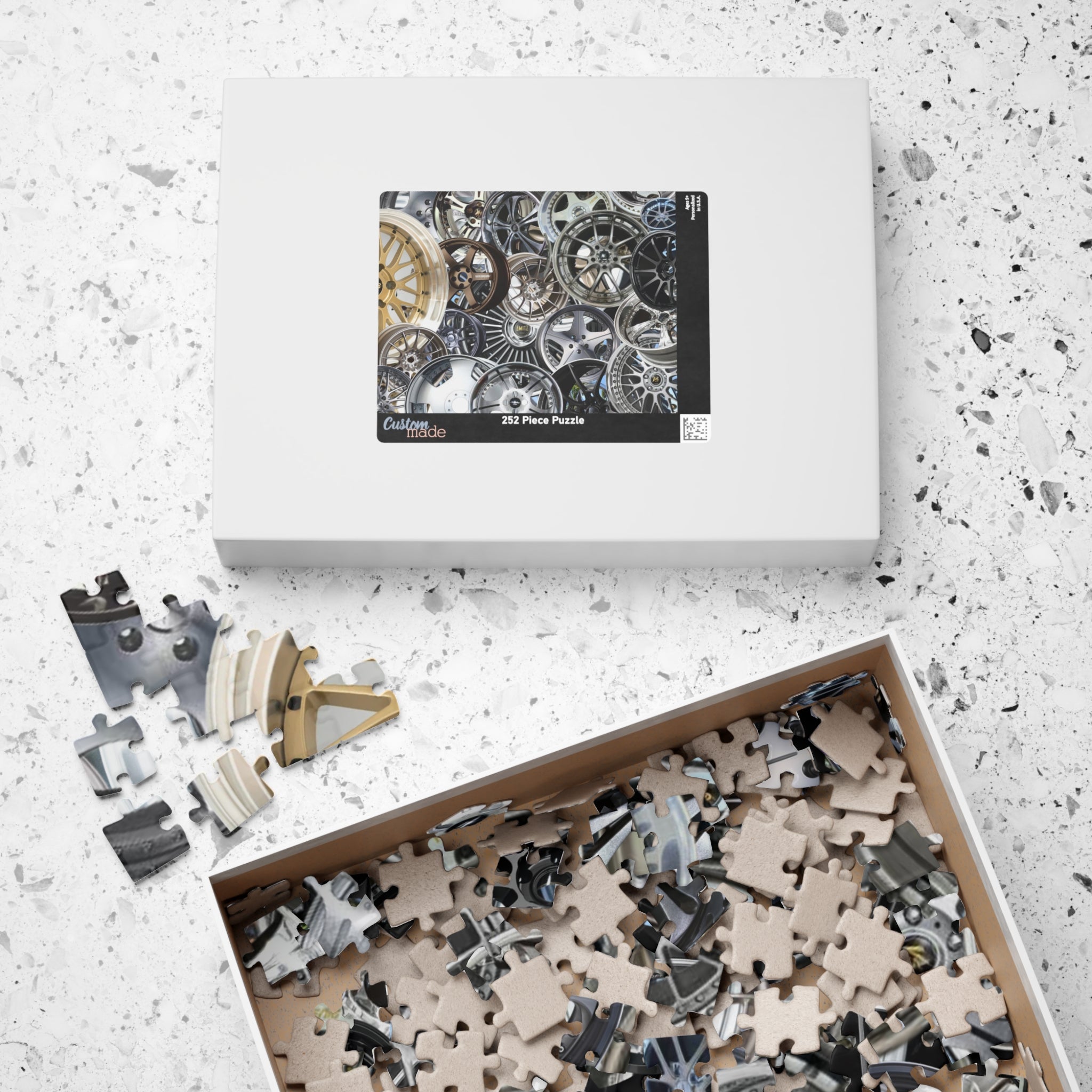 REAL WHEEL PUZZLE